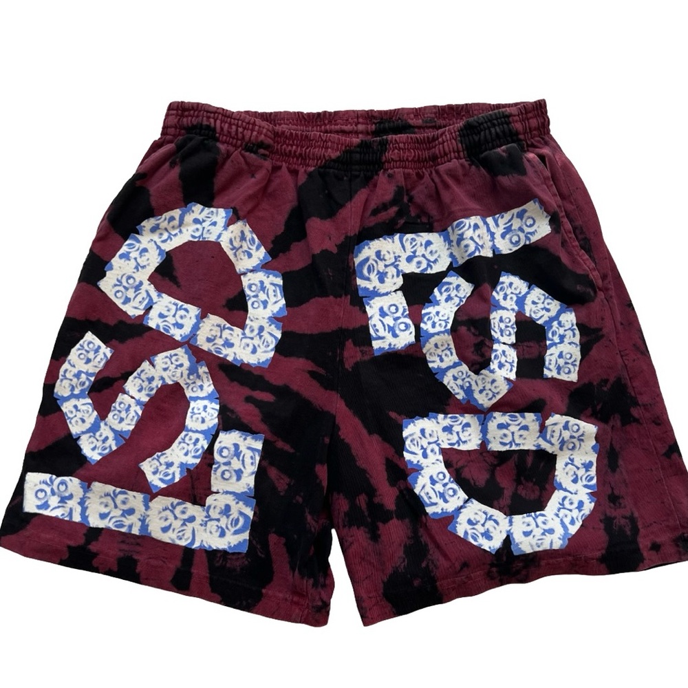 ASAALI LSD Men's Maroon and Black Athletic Shorts! NEW SHORTS LSD LIMITED DROP